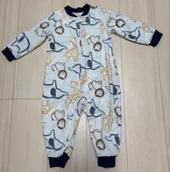 動物柄フリースロンパース 18ヶ月用
