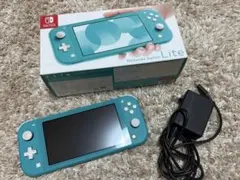 Nintendo Switch Lite ターコイズ 充電器付き
