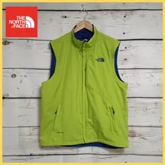 ノースフェイス WINDSTOPPER ナイロン ベスト グリーン XL - メルカリ