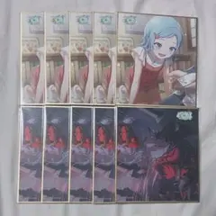 プロセカ ミニ色紙53B 第4弾 日野森雫 特訓前 特訓後 おまけ付き