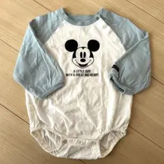 ロンパース　80cm ディズニーベビー　ミッキー futa futa