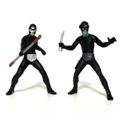 ガシャポンHGシリーズ 仮面ライダー ショッカー戦闘員2体セット 初版4つ凹あり