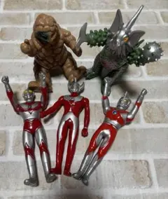 初代ウルトラマン ソフビ 3体セット【まとめ売り】 - メルカリ