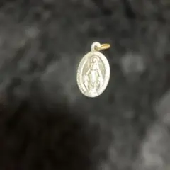 シルバー 聖母マリア メダル メダイユ アンティーク〜ヴィンテージ
