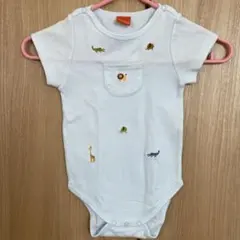 Jim Thompson ベビー ロンパース 3-6M アニマル刺繍のサムネイル