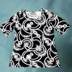 【美品】ラピーヌ 半袖カットソー シャツ 2way 紐アレンジ可のサムネイル
