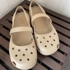 【新品未使用品】CROCS メリージェーン W7 ミッキー クロックス メリージェーン crocs W7 ミッキー - メルカリ