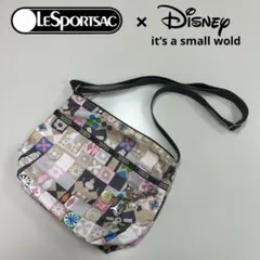 LESPORTSAC ショルダーバッグ　イッツアスモールワールド　コラボ
