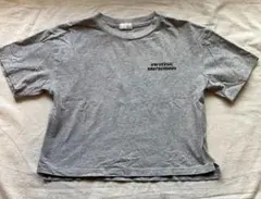 LOWRYS FARM キッズ　バックプリントTシャツ　グレー　100-110のサムネイル