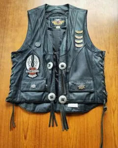 お値下げ‼️ハーレー正規品　革ベスト　Sサイズ Harley Davidson - jps様専用 HARLEY-ANGEL メタルチェーン