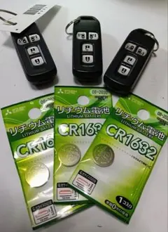 【ホンダ N-BOX JF3 スマートキー3本＋新品ボタン電池】