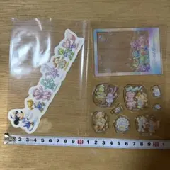 東京ディズニーシー　ダッフィー＆フレンズ　ステッカー&クリアカードセット