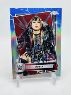 2025 Topps Chrome RED BLUEリフラクター IYO SKY
