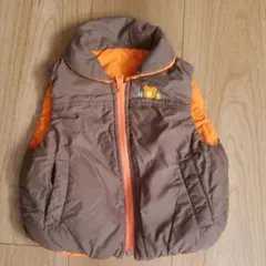 ミキハウス　アウターベスト リバーシブル　80㎝