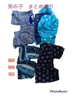 まとめ売り　男の子　甚平　アンパンマン