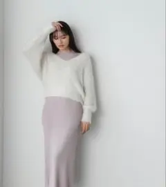 ナチュラルビューティーベーシック コンビワンピース