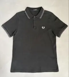 Fred Perry ブラック 半袖ポロシャツ ティップライン Mのサムネイル
