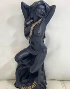 ハワイ 女性像 彫刻 約30cm