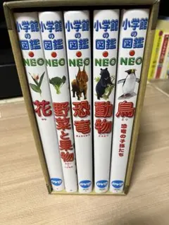 小学館の図鑑NEO 5冊セット DVD付き - メルカリ