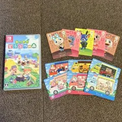 あつまれ どうぶつの森 ゲームソフト　amiiboカード　フランソワ他セット