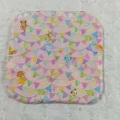 ハンドメイドfuwara6重ガーゼハンカチ◇yukiemon チャームコレクター