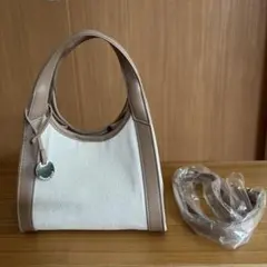 【新品・未使用】OPAQUE.CLIP ミニキャンバストートバッグ　2WAY