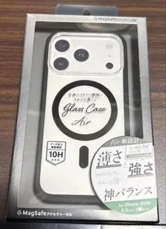 MagSafe アクセサリー対応　glass case Air ケース