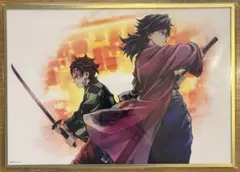 鬼滅の刃 WEBSHOPくじ 繋ぐ 「義勇と炭治郎」 B賞 アクリル色紙