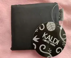 ［新品未使用］KALDI カルディTo be Happy エコバッグ ブラック