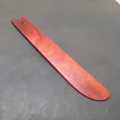 個性的で綺麗なスベスベのシタン着付用ヘラ(19.4cm)