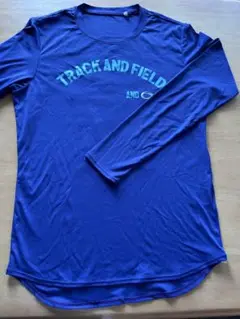 asics TRACK AND FIELD ロングスリーブTシャツ　Sサイズ
