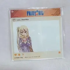 フェアリーテイル ルーシィ アクリルシール ガチャトク - メルカリ