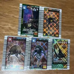 涙*珠様 【極美品豪華セット】ムシキング金レア3枚(2004セカンドプラス