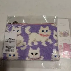 FEILER モフモフネコチャン ティッシュポーチ