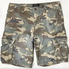 American eagle / アメリカンイーグル 迷彩柄カーゴハーフパンツ