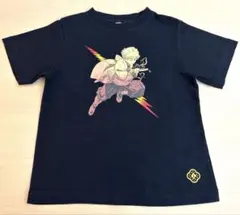 【美品】GU 鬼滅の刃 コラボTシャツ 我妻善逸 130 完売品 ぜんいつ