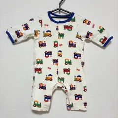 ミキハウス　ホットビスケッツ　ロンパース　カバーオール 60センチ