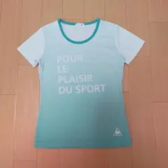 ルコックスポルティフ　テニス　ウェア　Tシャツ　半袖　レディース