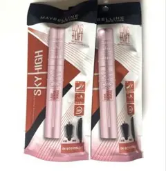 MAYBELLINE SKY HIGH マスカラ 04ゆうやけオレンジ 2本