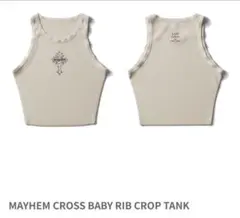 値下　レディーガガ MAYHEM The Ball リブクロップタンクXL Lady Gaga レディーガガ MAYHEM タンクトップ M - メルカリ
