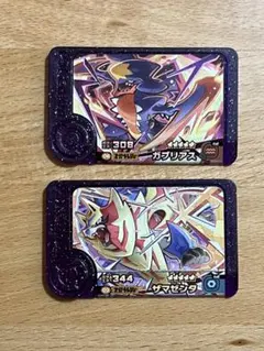 ポケモンフレンダ　ベストタッグ第3弾　ガブリアス　ザマゼンダ　スーパートレジャー