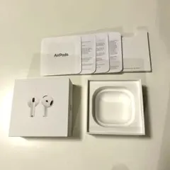 AirPods空箱　取扱説明書付き