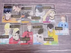 ハイキュー ファンパーク 箔押しクリアカードコレクション 11枚