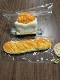 フランスパンと鯛焼きスクイーズセット