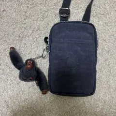 Kipling ブラック ショルダーバッグ