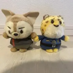 ズートピア うるぽちゃちゃん ぬいぐるみ クロウハウザー　フェニック