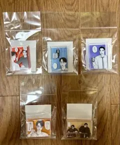 ファミレス行こ。 　K田行こ。 アクリルマグネット　コンプセット 4個セット ファミレス行こ。 K田行こ。 アクリルマグネット - メルカリ