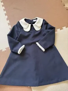 入園式 卒園式 riziére スカラップ襟 ワンピース