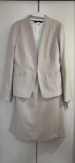 タグ付き　カラージャケット＆ブラウスセット