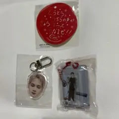 JO1 豆原一成 ISSEI カプセルトイ 顔アクキー等まとめ売り